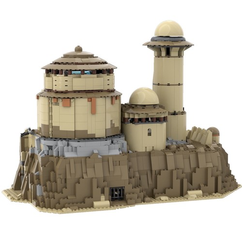 Daimyo palace moc modular - moc,